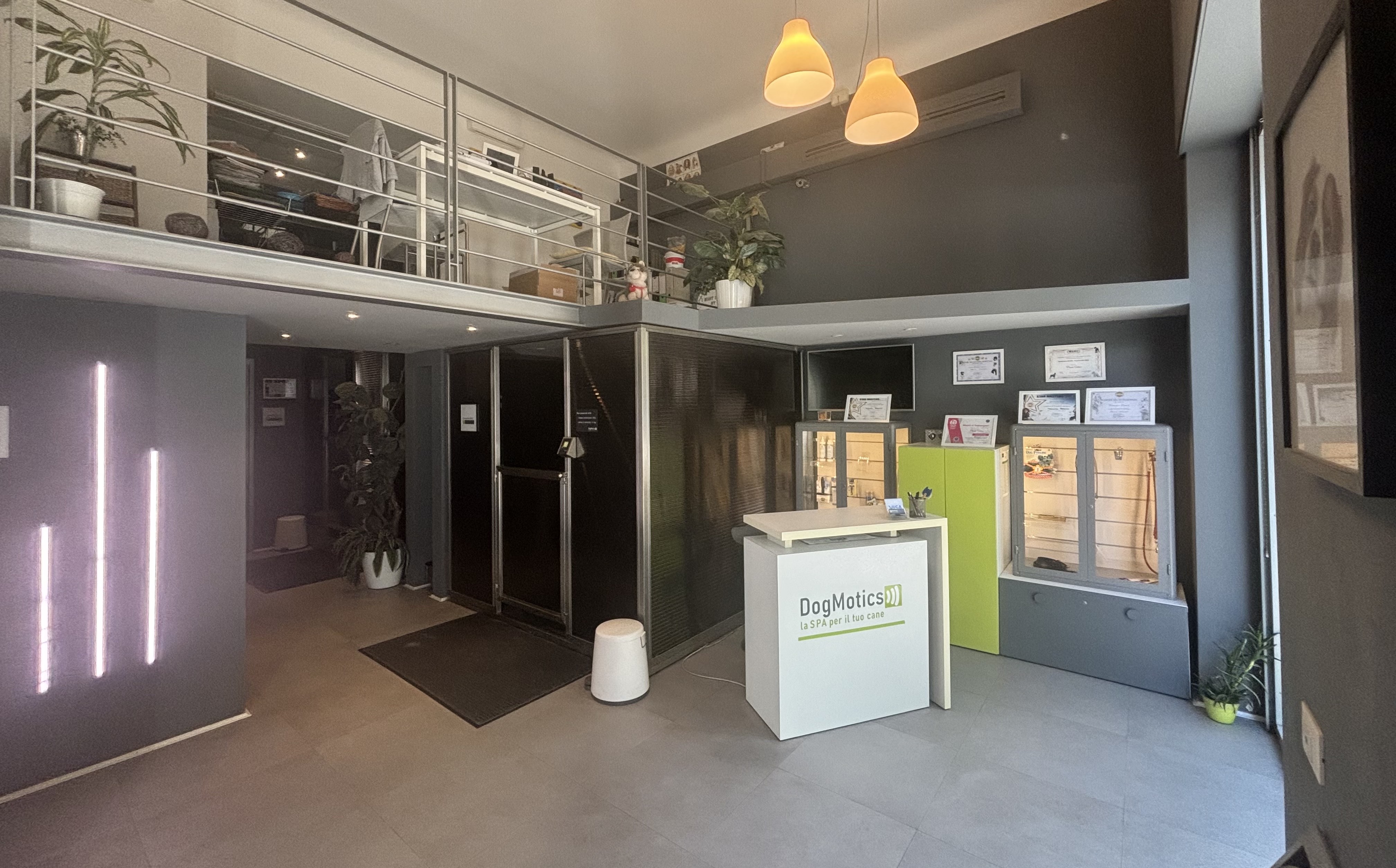 DogMotics Milano - reception